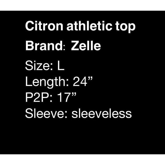 Zella Citron Workout Top - Picture 7 of 7